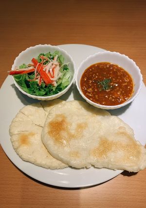 米粉で!カリカリもちもちナン-レシピのメイン写真