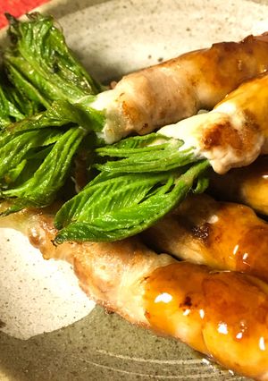 こしあぶらの肉巻き-レシピのメイン写真