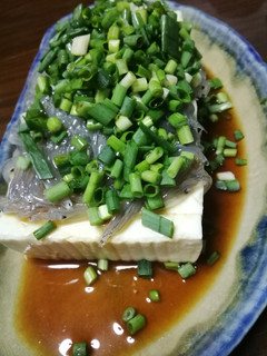 5分で出来る生しらす冷奴-レシピのメイン写真