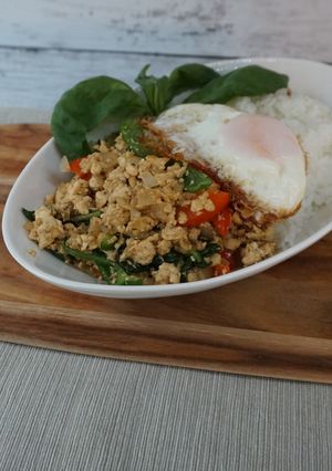 豆腐のガパオライス-レシピのメイン写真