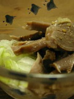 砂肝の酢の物-レシピのメイン写真