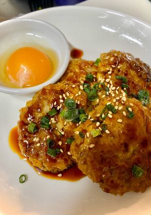 油揚げ入り！豚つくねの照り焼きダレ-レシピのメイン写真