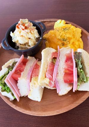 休日ランチに☆サンドイッチプレート-レシピのメイン写真