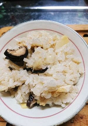 筍と椎茸の炊き込みご飯＼(^o^)／-レシピのメイン写真