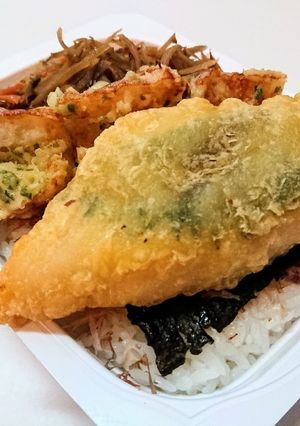 パックご飯で作る「ビール兄貴ののり弁」-レシピのメイン写真