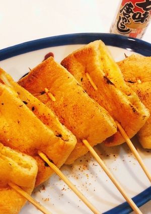 にんにく味噌の油揚げ串-レシピのメイン写真