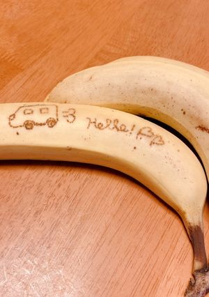バナナdeアート☆°｡⋆-レシピのメイン写真