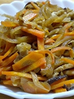 切干大根の煮物(ID17344222でお弁当に入れたものです)-レシピのメイン写真