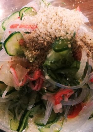 貴女風味でカニカマ春雨酢物♥ゆりさん風-レシピのメイン写真