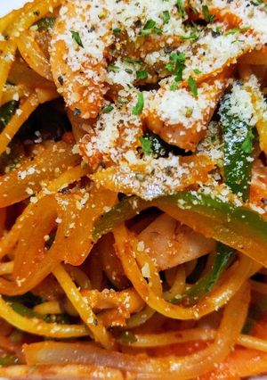 冷蔵庫にあるもので☆ナポリタン-レシピのメイン写真