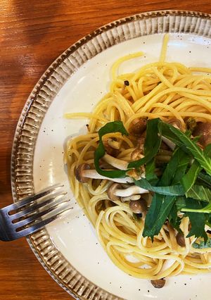 mam chazukeで簡単シメジパスタ-レシピのメイン写真