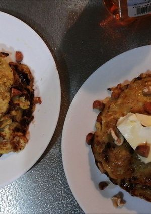 【小麦粉不使用】バナナのパンケーキ-レシピのメイン写真