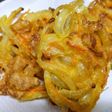 少ない油で!ちくわと野菜のかき揚げ