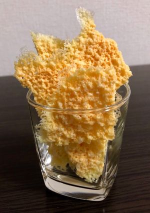 簡単おつまみ！パリパリチーズ-レシピのメイン写真