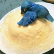 母の日に卵のケーキ