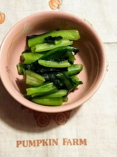 ひと晩で‼小松菜の醤油漬け-レシピのメイン写真