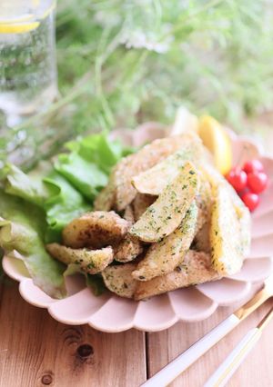 ときめく♡ホクホク海苔塩フライドポテト-レシピのメイン写真