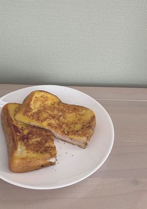 ハムチーズインフレンチトースト-レシピのメイン写真
