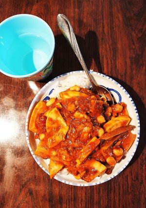 筍&鯖缶ハヤシ豆カレー-レシピのメイン写真