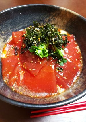 韓国風まぐろ丼-レシピのメイン写真