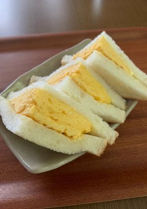 厚焼き卵サンド-レシピのメイン写真