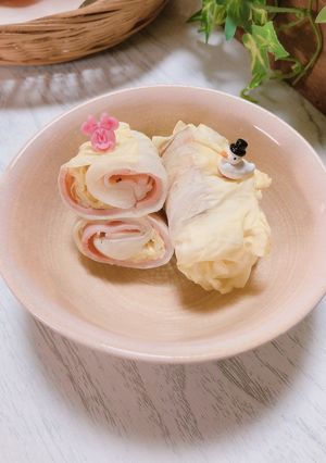 お弁当に!!ベーコンでロールキャベツ-レシピのメイン写真