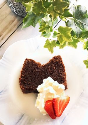 グルテンフリー チョコパウンドケーキ-レシピのメイン写真