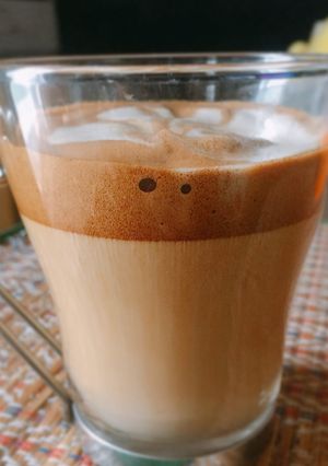 ハンドミキサーなしでダルゴナコーヒー-レシピのメイン写真