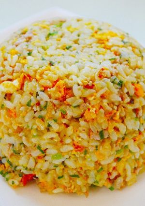 ニラ炒飯-レシピのメイン写真