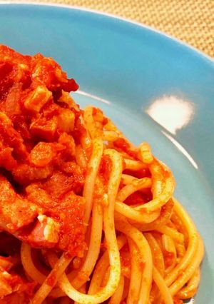 【簡単】トマトとチーズのパスタ-レシピのメイン写真