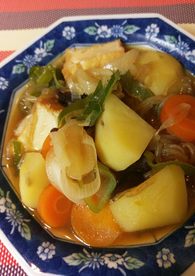 新じゃがと厚揚げの煮物-レシピのメイン写真