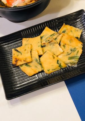 具はニラだけ！米粉チヂミ-レシピのメイン写真