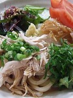 具沢山!冷やしうどん-レシピのメイン写真