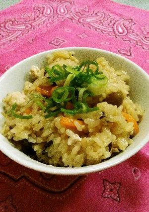 こくうま！鶏ひき肉炊き込みごはん-レシピのメイン写真