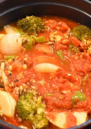 タケノコのトマト煮込み-レシピのメイン写真