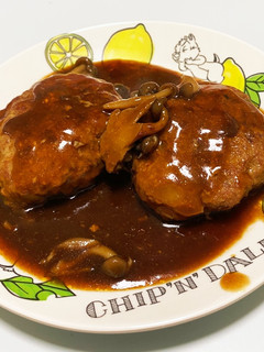 煮込みハンバーグ-レシピのメイン写真