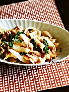 大葉たっぷりと豚肉の醤油炒め-レシピのメイン写真
