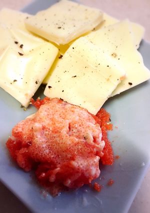 チーズと明太マヨのおつまみ-レシピのメイン写真