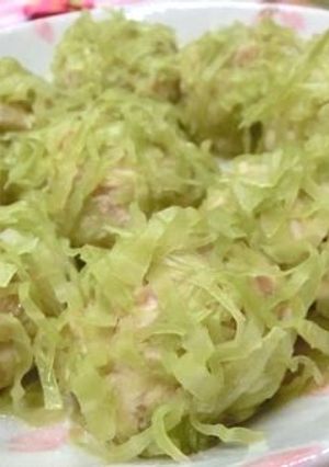 キャベツで☆　イタリアン鶏シュウマイ-レシピのメイン写真