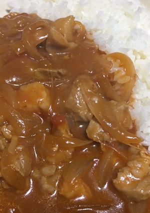 ルー無し！トマト缶で！ハヤシライス-レシピのメイン写真