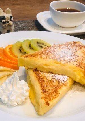 簡単！カリとろフレンチトースト-レシピのメイン写真