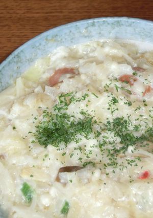 レンジでおうちリゾット-レシピのメイン写真