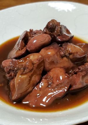 濃いのが旨い☆鶏肝のコテッと甘煮-レシピのメイン写真