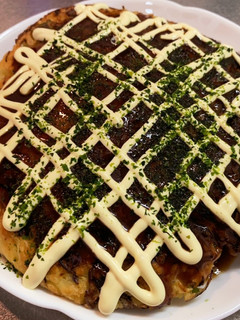 小麦粉と卵のフライパンお好み焼き-レシピのメイン写真