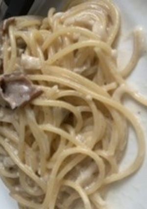 ポルチーニ茸のクリームパスタ-レシピのメイン写真