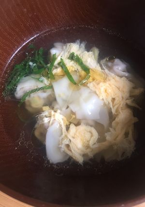 かき卵ワンタン-レシピのメイン写真