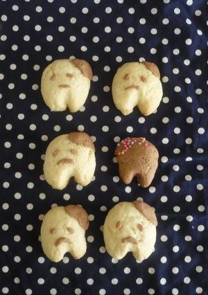 食べすぎ注意！虫歯くんクッキー-レシピのメイン写真