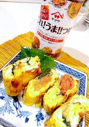 卵焼き(明太子、紫蘇、チーズ入り)-レシピのメイン写真