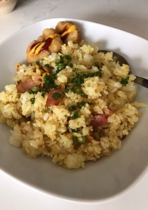 簡単カレーチャーハン-レシピのメイン写真