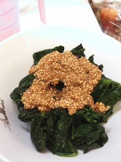 ほうれん草の胡麻和え-レシピのメイン写真